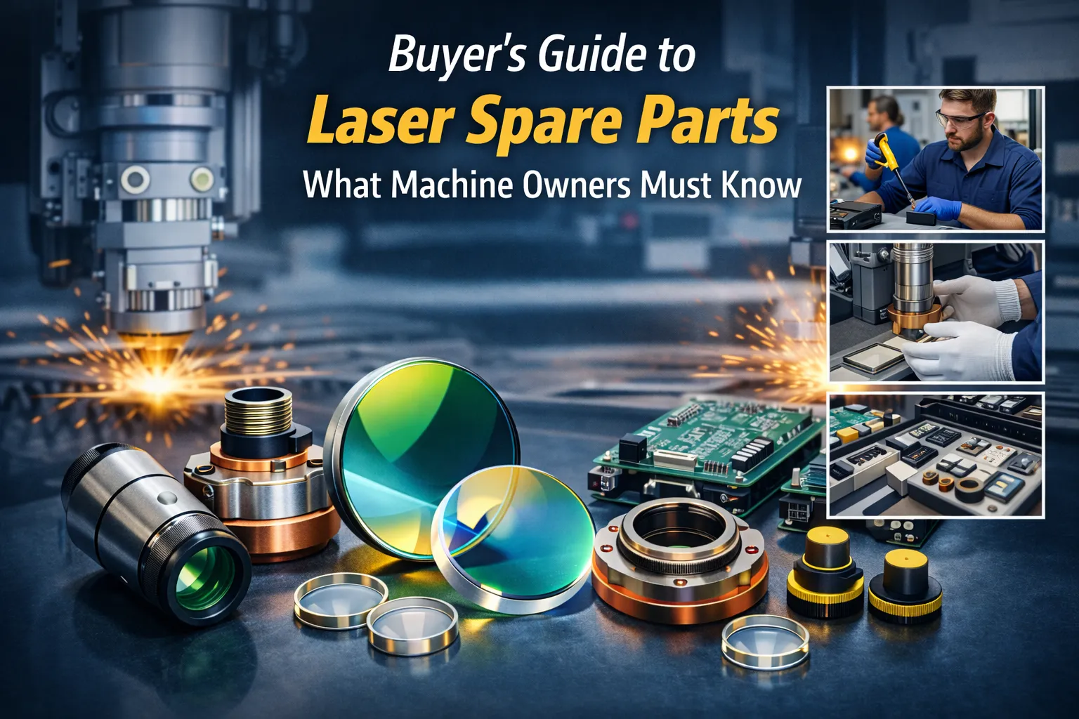 Buyer’s Guide to Laser Spare Parts: What Machine Owners Must Know