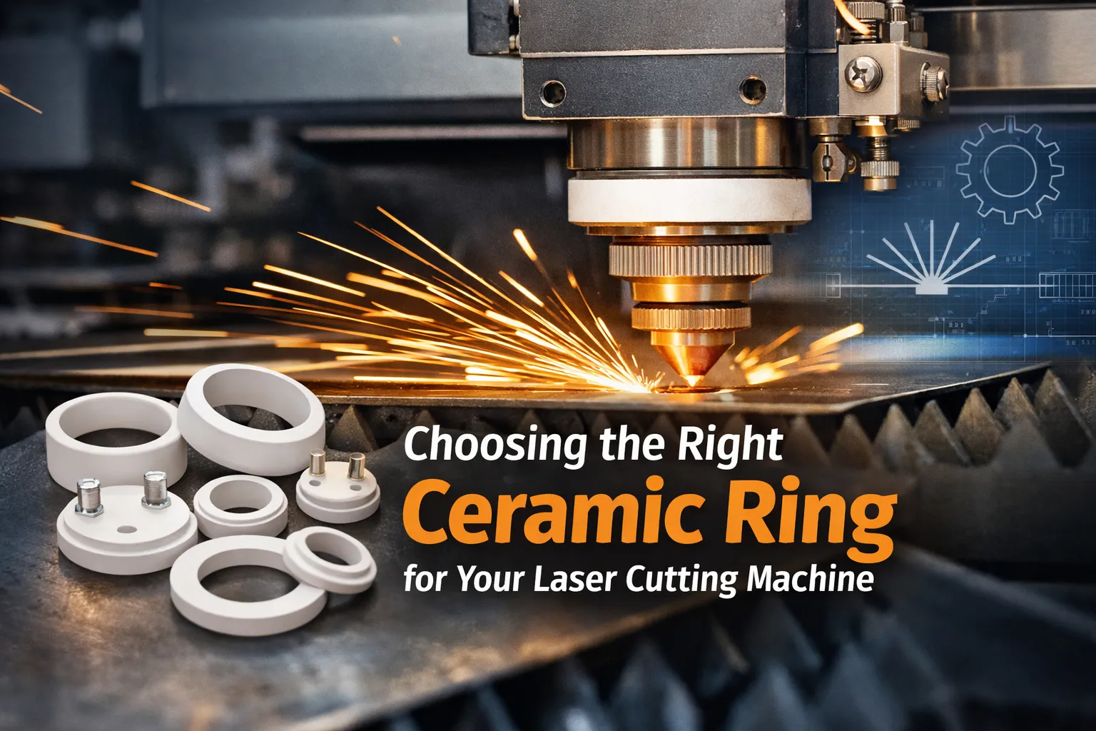 Choosing the Right Ceramic Ring for Your Laser Cutting Machine